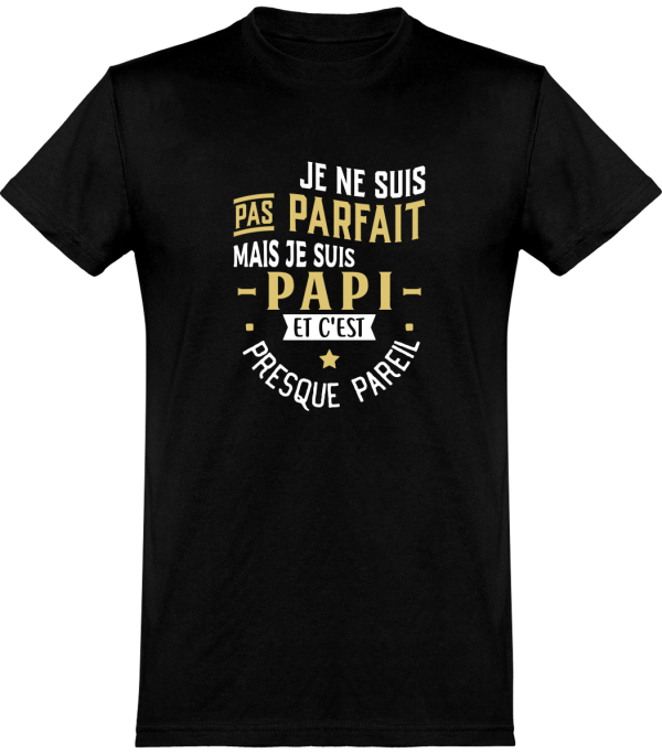 T shirt homme�pas parfait papi