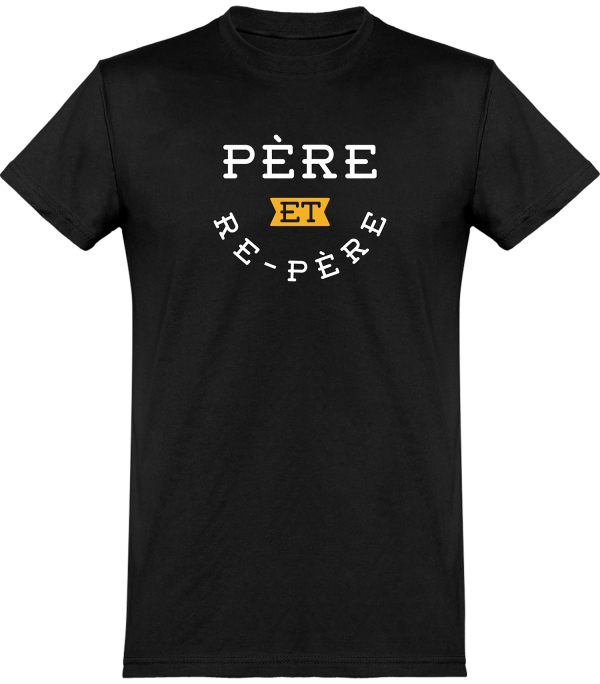 T shirt homme�pere et re-pere