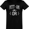 T shirt homme�petit-ami en or