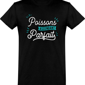 T shirt homme�poissons ascendant parfait T shirt homme�poissons ascendant parfait