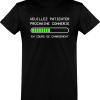 T shirt homme�prochaine connerie en cours