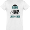 T shirt homme�remi l’homme le mythe la legende