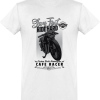 T shirt homme�ride hard moto cafe racer