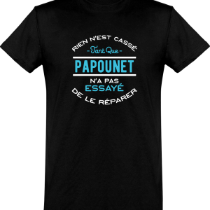 T shirt homme�rien n’est casse papounet T shirt homme�rien n’est casse papounet