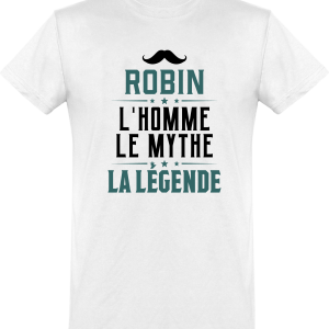 T shirt homme�robin l’homme le mythe la legende