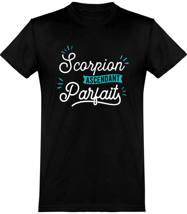 T shirt homme�scorpion ascendant parfait