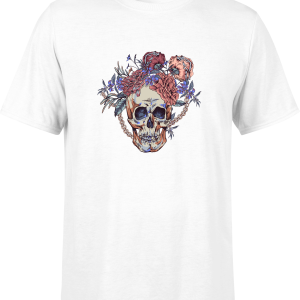 T shirt homme�skull color
