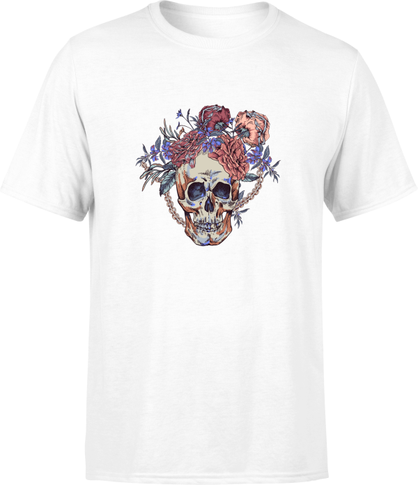 T shirt homme�skull color