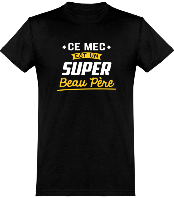 T shirt homme�super beau pere