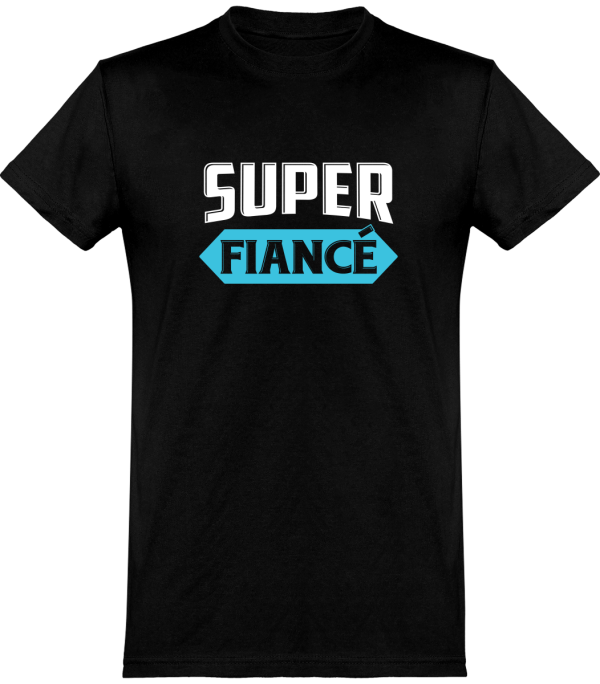 T shirt homme�super fiance