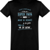 T shirt homme�super papa et agent de securite