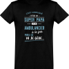 T shirt homme�super papa et ambulancier