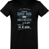 T shirt homme�super papa et anesthesiste