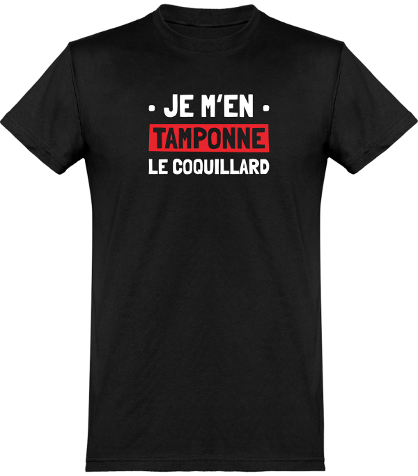 T shirt homme�tamponne le coquillard