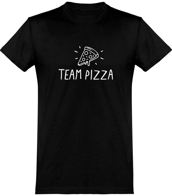 T shirt homme�team pizza