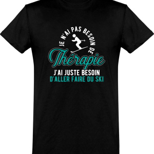 T shirt homme�therapie ski T shirt homme�therapie ski
