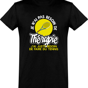 T shirt homme�therapie tennis T shirt homme�therapie tennis