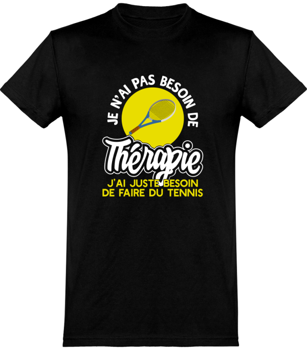 T shirt homme�therapie tennis