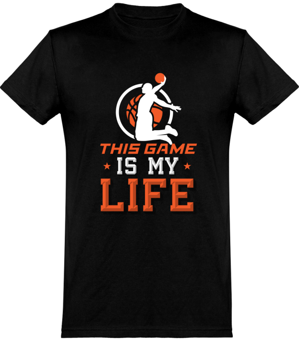 T shirt homme�this game is my life