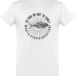T shirt homme�to fish or not to fish