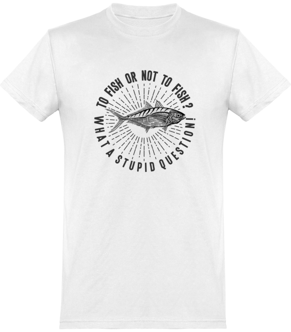 T shirt homme�to fish or not to fish