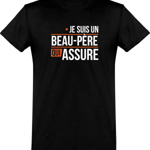 T shirt homme�un beau-pere qui assure T shirt homme�un beau-pere qui assure
