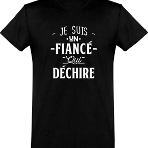 T shirt homme�un fiance qui dechire T shirt homme�un fiance qui dechire