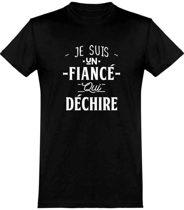 T shirt homme�un fiance qui dechire