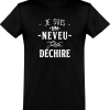 T shirt homme�un neveu qui dechire