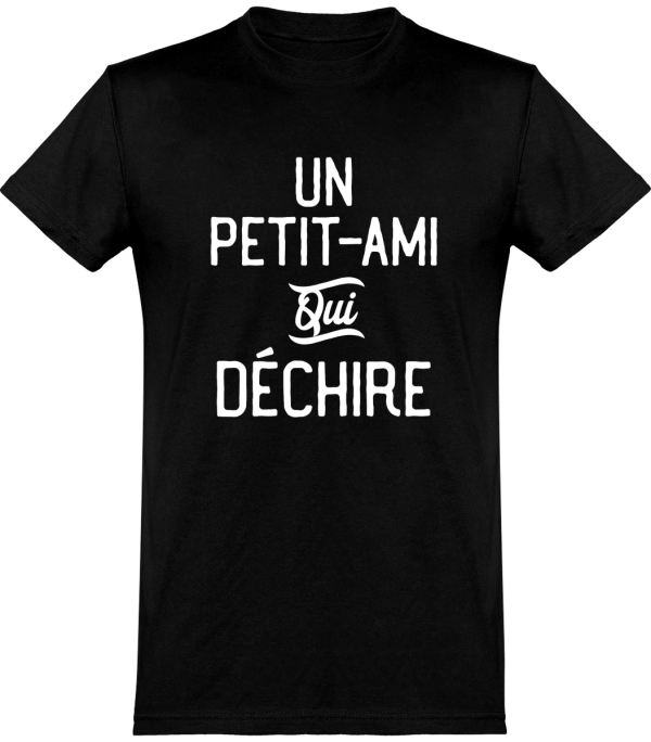 T shirt homme�un petit-ami qui dechire