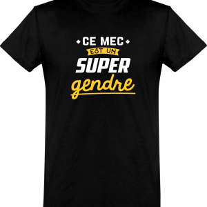 T shirt homme�un super gendre T shirt homme�un super gendre