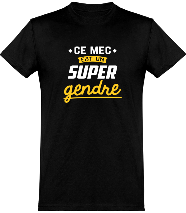 T shirt homme�un super gendre