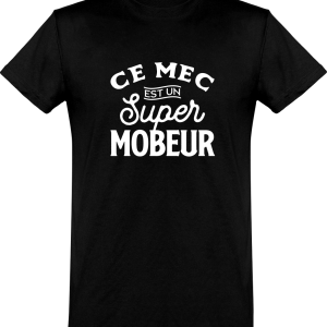 T shirt homme�un super mobeur T shirt homme�un super mobeur