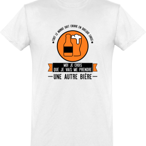 T shirt homme�une autre biere