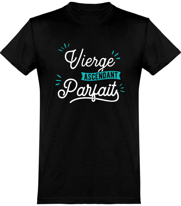 T shirt homme�vierge ascendant parfait