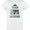 T shirt homme�yann l’homme le mythe la legende