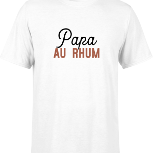 T shirt pas cher homme�papa au rhum