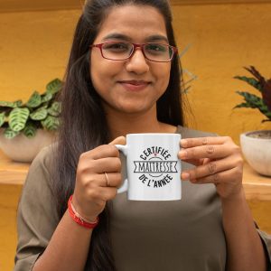 Mug – Certifiee Maitresse De L’annee Mug – Certifiee Maitresse De L’annee