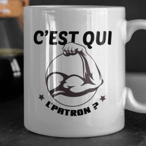 Mug – C’est Qui L’patron Mug – C’est Qui L’patron