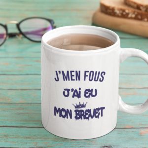 Mug – J’men Fous J’ai Eu Mon Brevet Mug – J’men Fous J’ai Eu Mon Brevet
