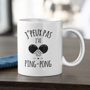 Mug – J’peux Pas J’ai Ping-Pong Mug – J’peux Pas J’ai Ping-Pong