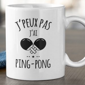 Mug – J’peux Pas J’ai Ping-Pong Mug – J’peux Pas J’ai Ping-Pong