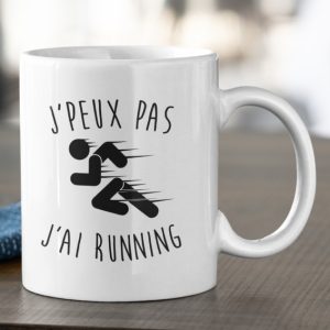 Mug – J’peux Pas J’ai Running Mug – J’peux Pas J’ai Running