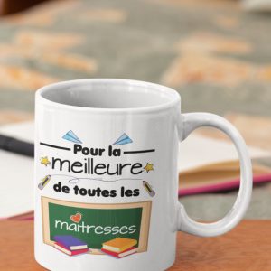 Mug – Pour La Meilleure De Toutes Les Maitresses Mug – Pour La Meilleure De Toutes Les Maitresses