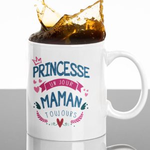 Mug – Princesse Un Jour Maman Toujours Mug – Princesse Un Jour Maman Toujours