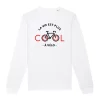 Sweat La vie est plus cool a velo – Unisexe