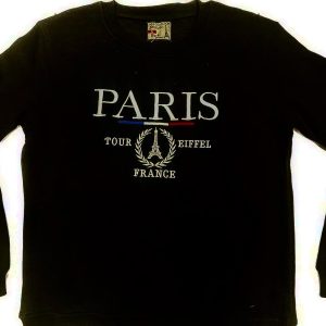 Sweat Paris France brode
