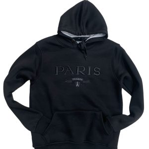 Sweat-shirt Paris Tour Eiffel Black