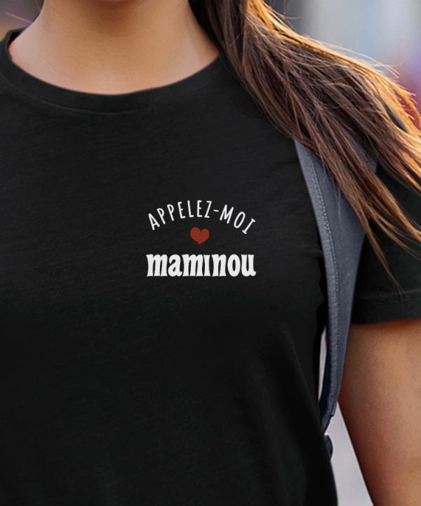 T-Shirt Appelez-moi Maminou Pour femme