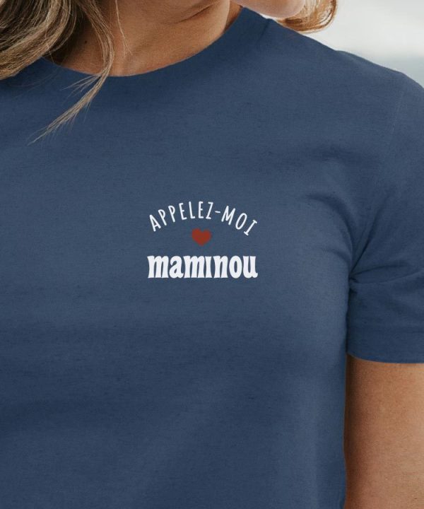 T-Shirt Appelez-moi Maminou Pour femme